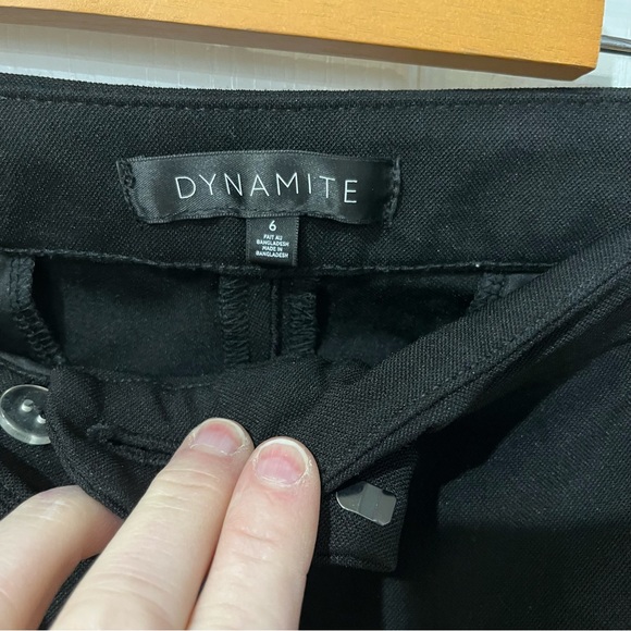 Dynamite black dress pants size 6 - Picture 5 of 8